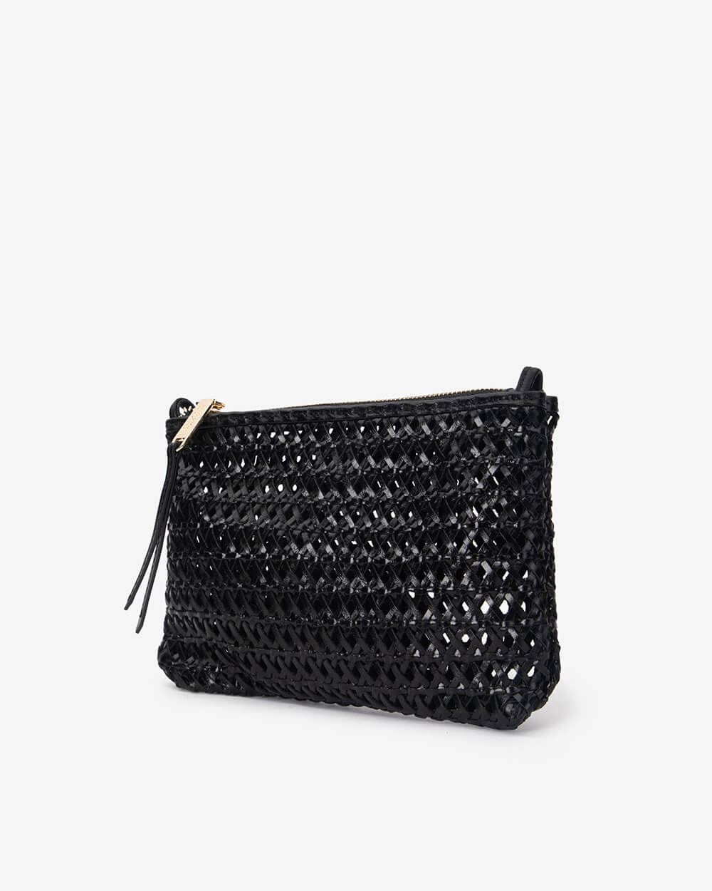 Molly Crossbody - Black Weave