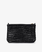 Molly Crossbody - Black Weave