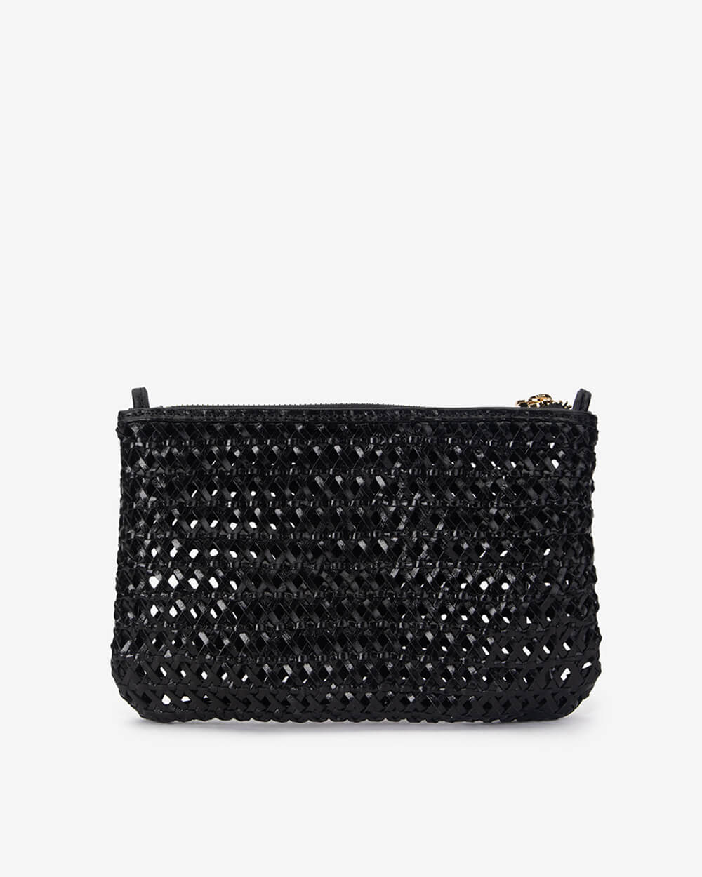 Molly Crossbody - Black Weave