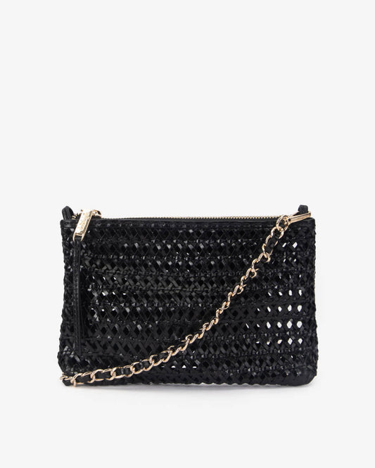 Molly Crossbody - Black Weave