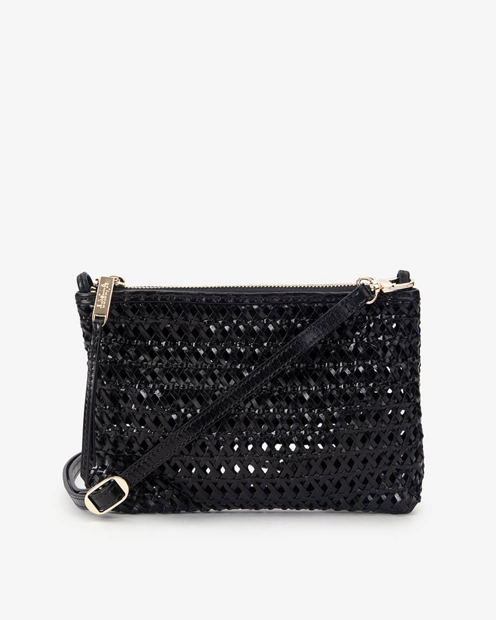 Molly Crossbody - Black Weave