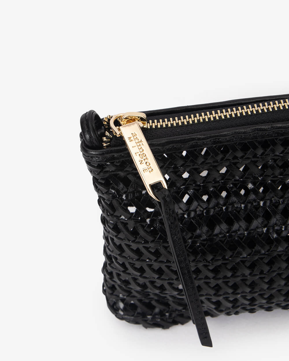Molly Crossbody - Black Weave