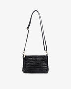 Molly Crossbody - Black Weave