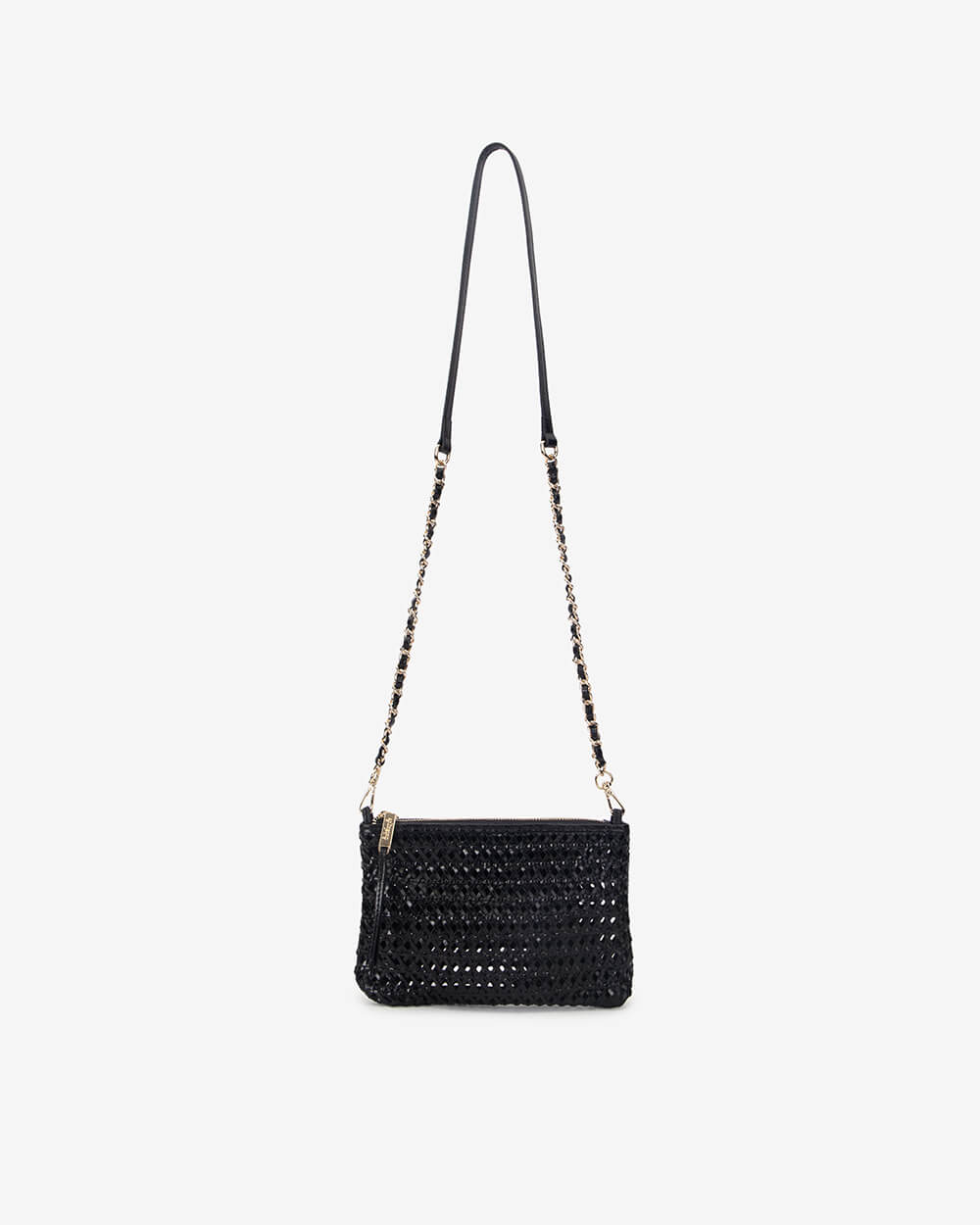 Molly Crossbody - Black Weave