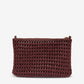 Molly Crossbody - Burgundy Weave