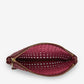 Molly Crossbody - Burgundy Weave