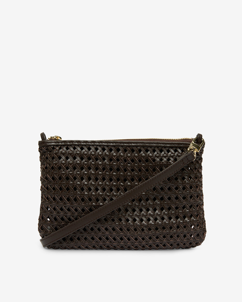 Molly Crossbody - Chocolate Weave - Arlington Milne