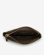 Molly Crossbody - Chocolate Weave - Arlington Milne