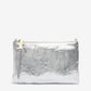 Molly Crossbody - Silver Crinkle