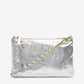 Molly Crossbody - Silver Crinkle