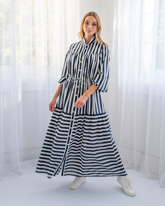 Natalia Maxi Dress - Stripe