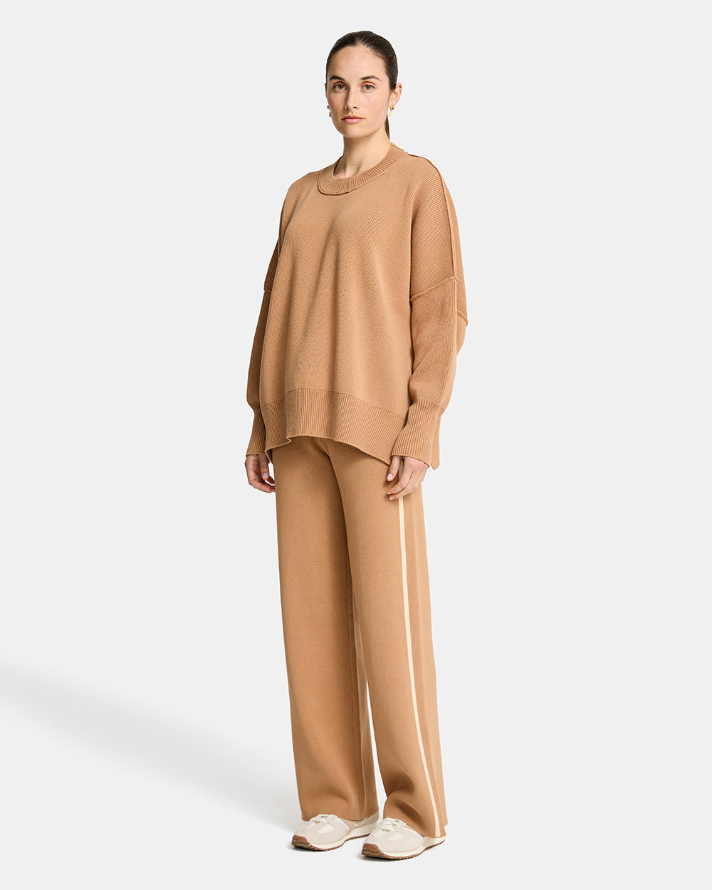 Natasha Sweat Pant - Camel