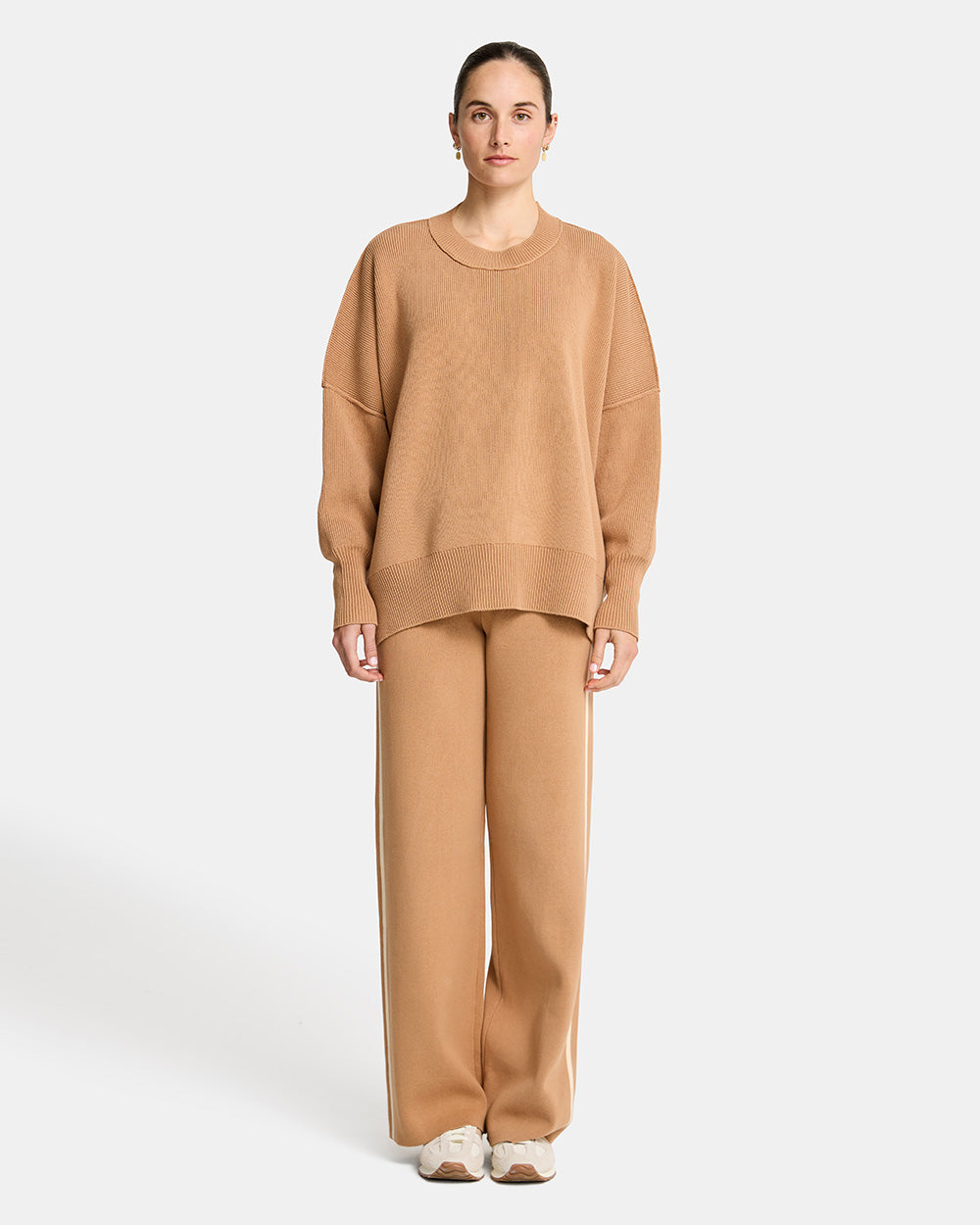 Natasha Sweat Pant - Camel