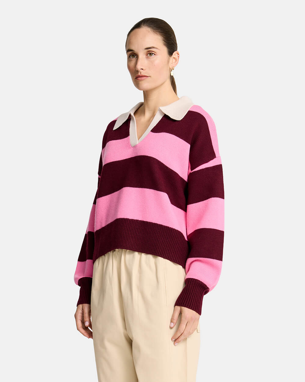 Nicole Sweater - Pink/Pinot