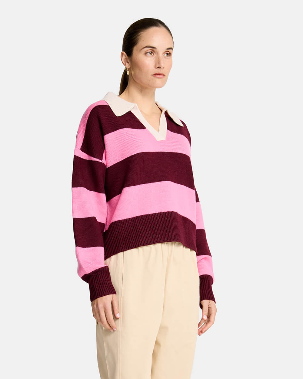 Nicole Sweater - Pink/Pinot