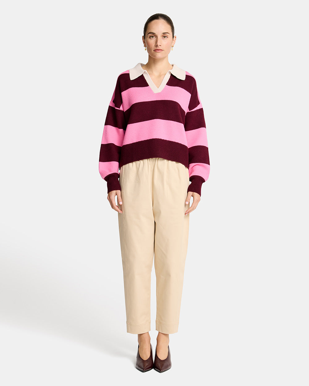Nicole Sweater - Pink/Pinot