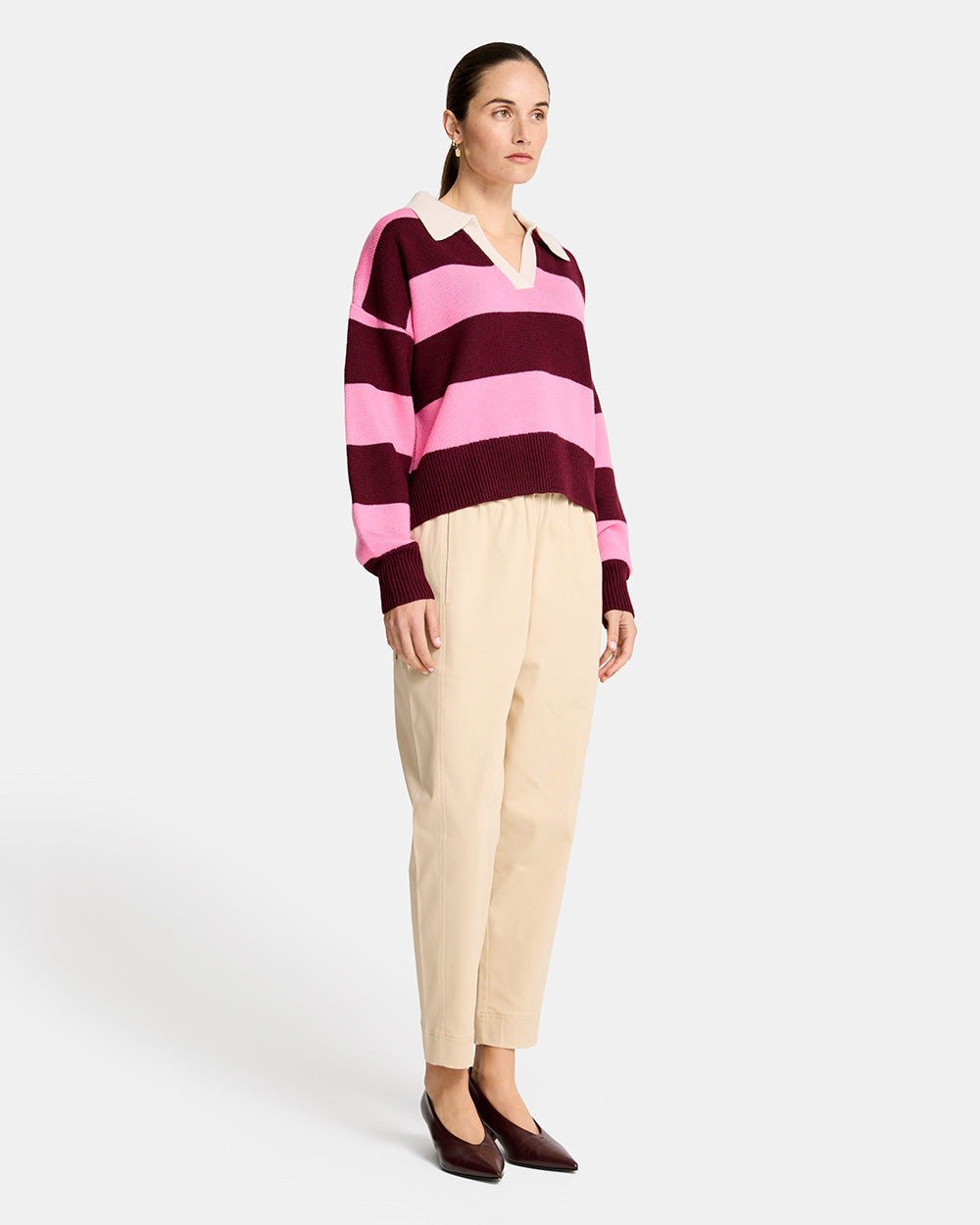Nicole Sweater - Pink/Pinot