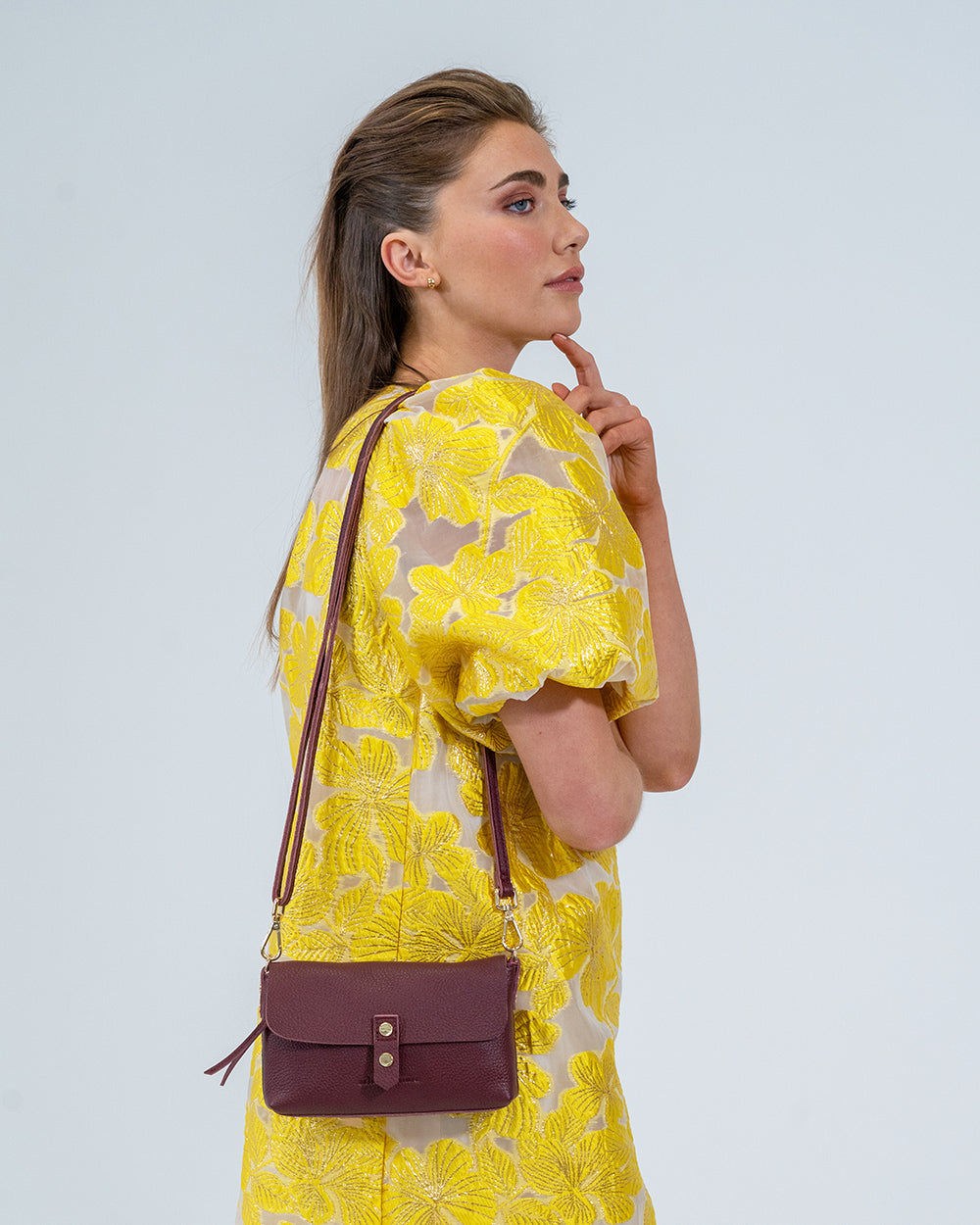 Paige Wallet - Burgundy - Arlington Milne
