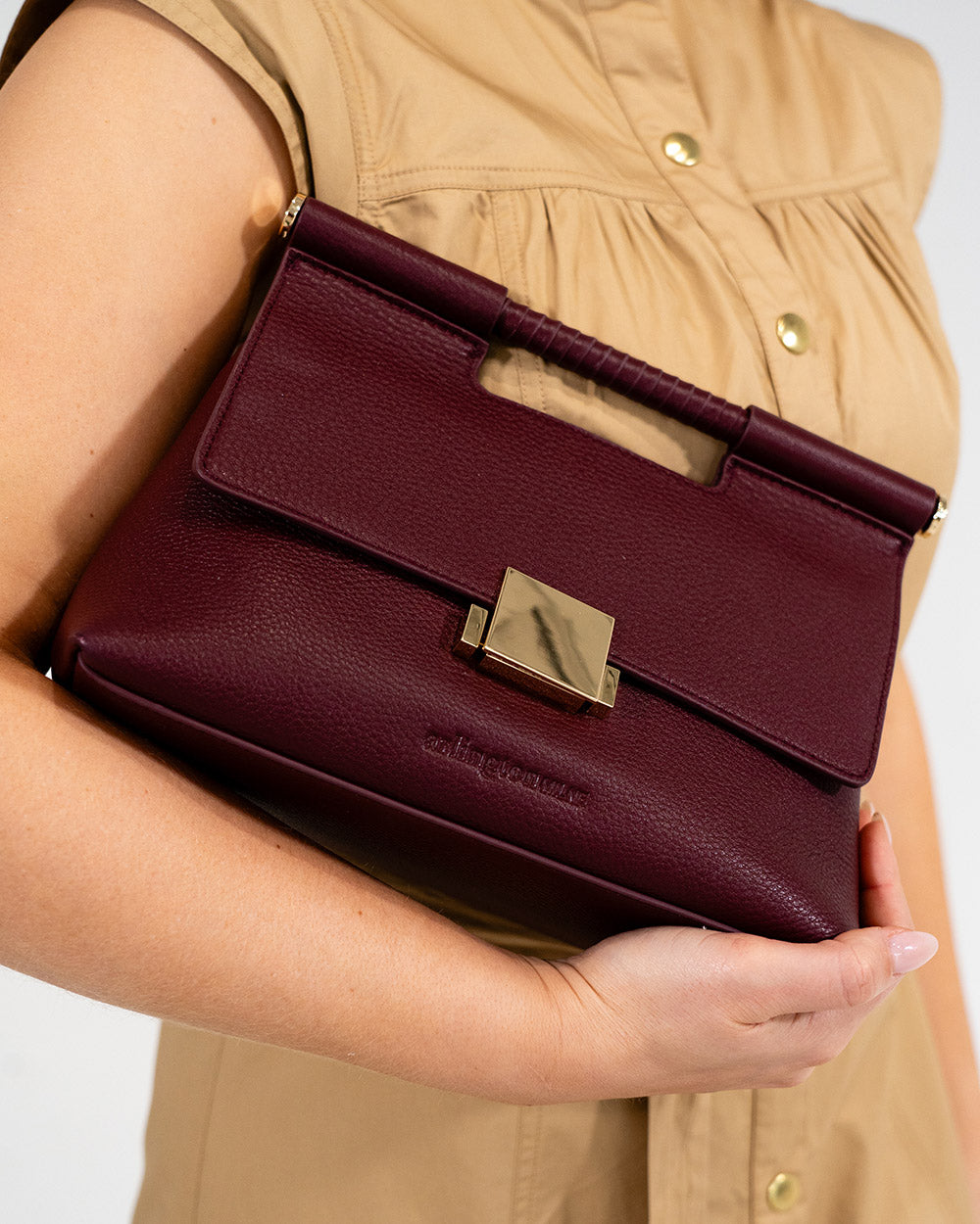 Payton Handbag - Burgundy