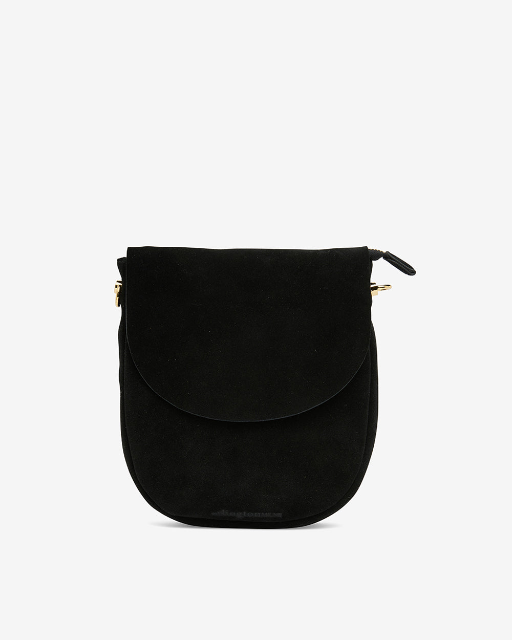 Phoebe Pouch - Black Suede - Arlington Milne