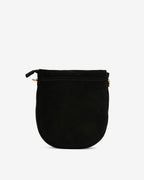 Phoebe Pouch - Black Suede - Arlington Milne