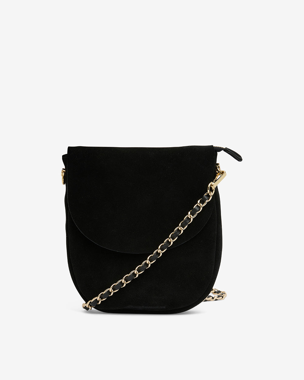 Phoebe Pouch - Black Suede - Arlington Milne