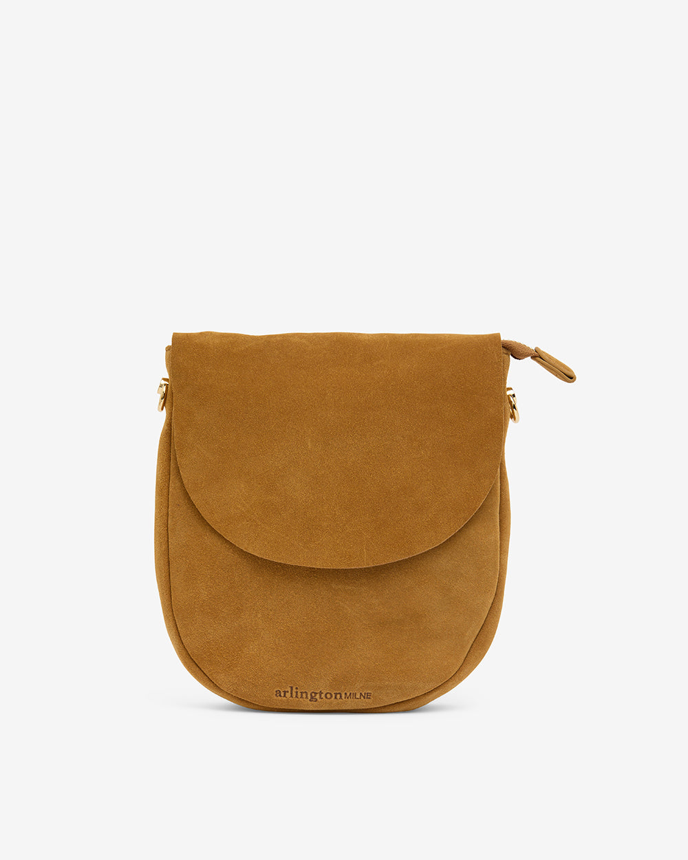 Phoebe Pouch - Toffee Suede