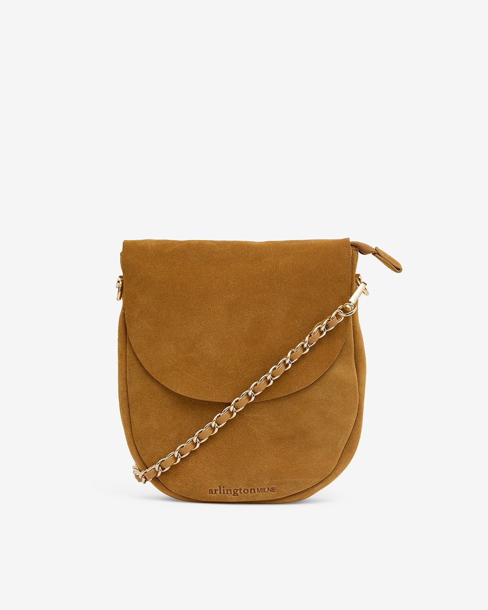 Phoebe Pouch - Toffee Suede - Arlington Milne