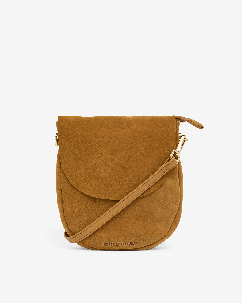 Phoebe Pouch - Toffee Suede - Arlington Milne