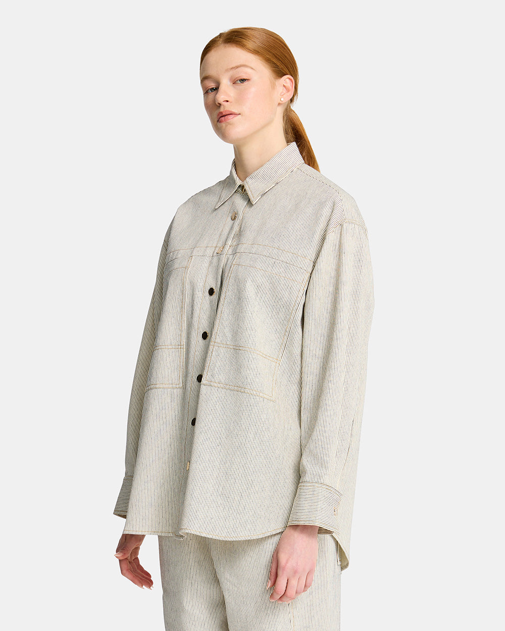 Poppy Shirt - Stripe