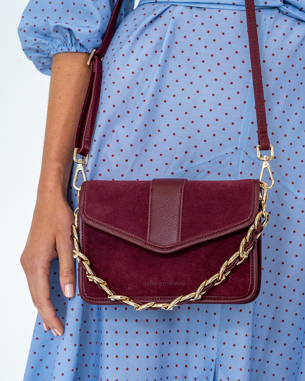 Raquel Bag - Burgundy - Arlington Milne