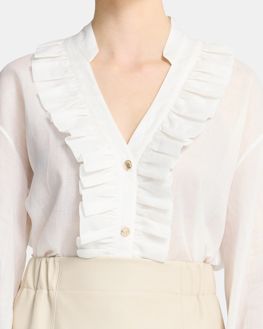 Riva Blouse - White