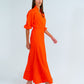 River Dress - Tangerine