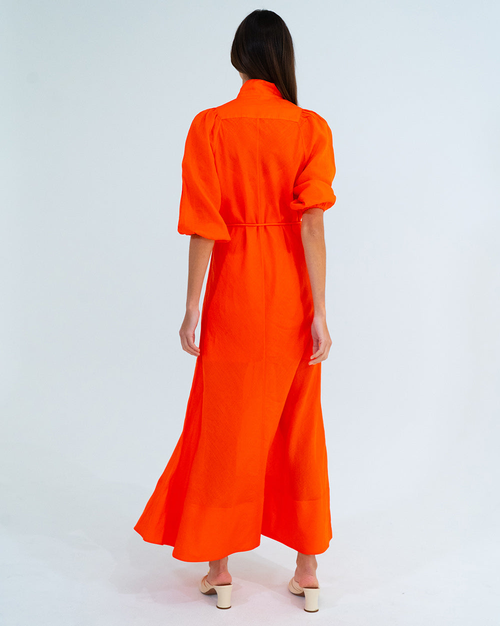 River Dress - Tangerine