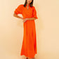 River Dress - Tangerine