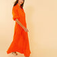 River Dress - Tangerine