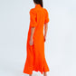 River Dress - Tangerine