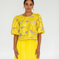 Rochelle Blouse - Sunglow Yellow