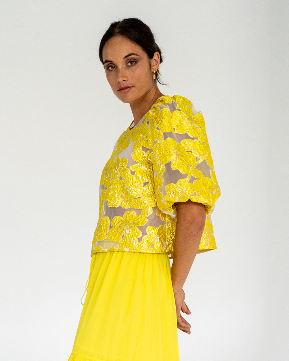 Rochelle Blouse - Sunglow Yellow