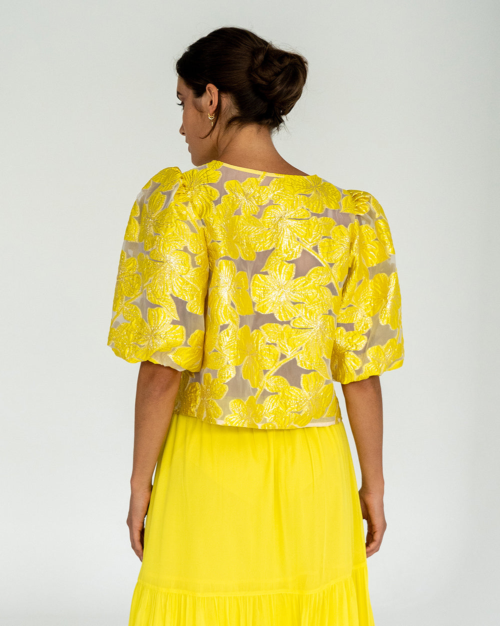 Rochelle Blouse - Sunglow Yellow