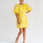 Rochelle Mini Dress - Sunglow Yellow