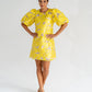 Rochelle Mini Dress - Sunglow Yellow