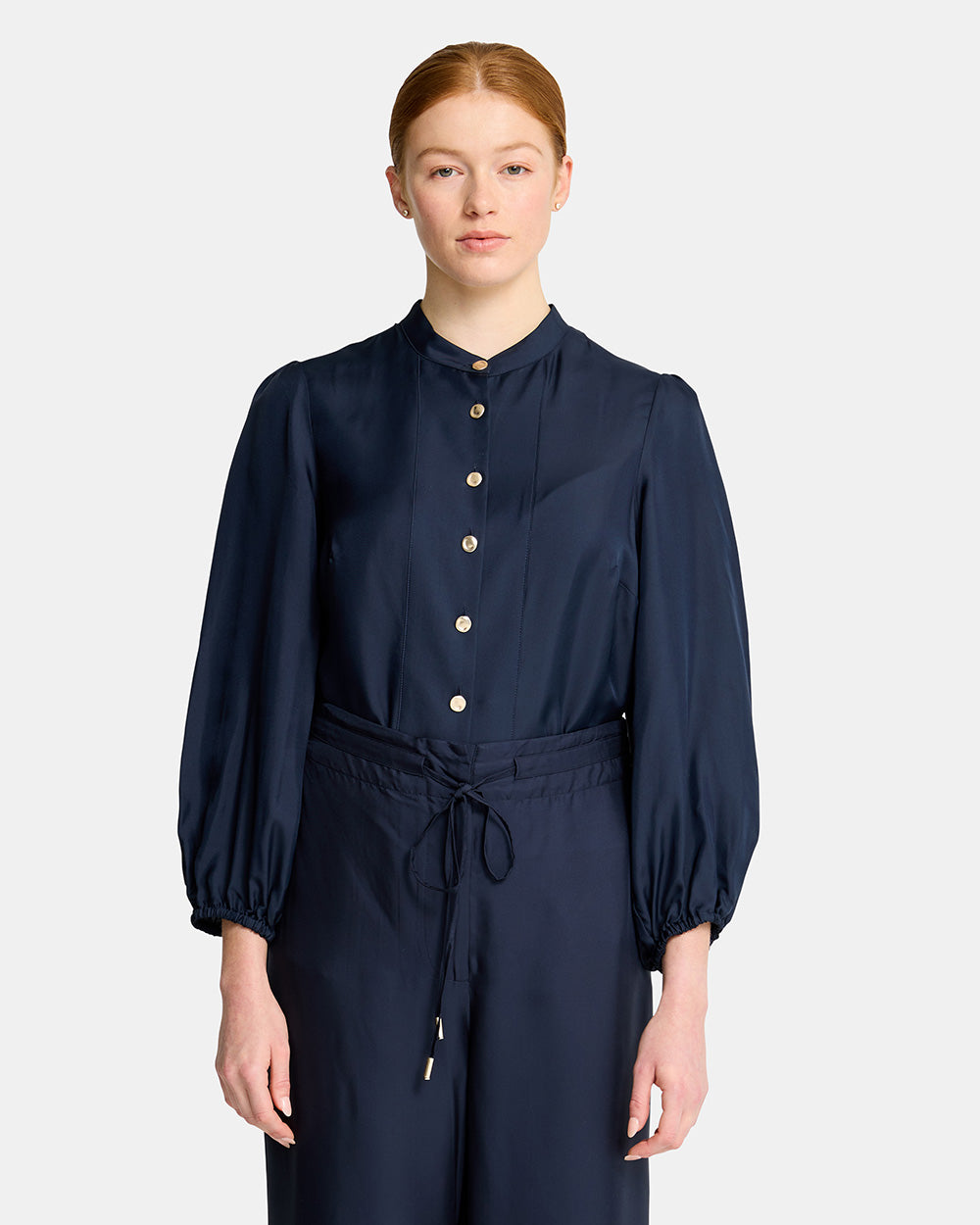 Rosa Blouse - Navy