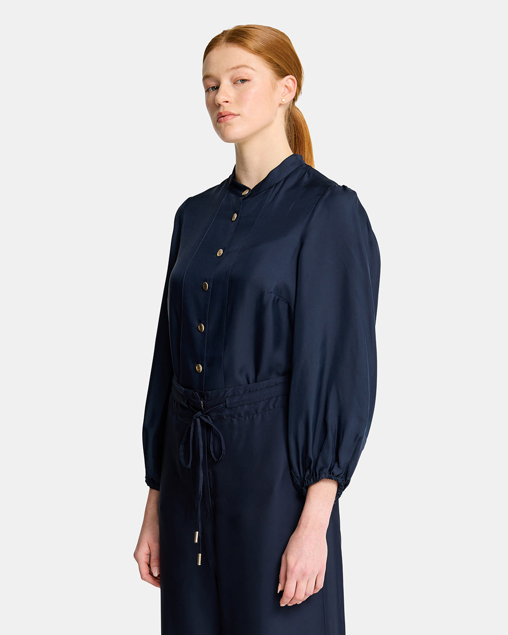 Rosa Blouse - Navy