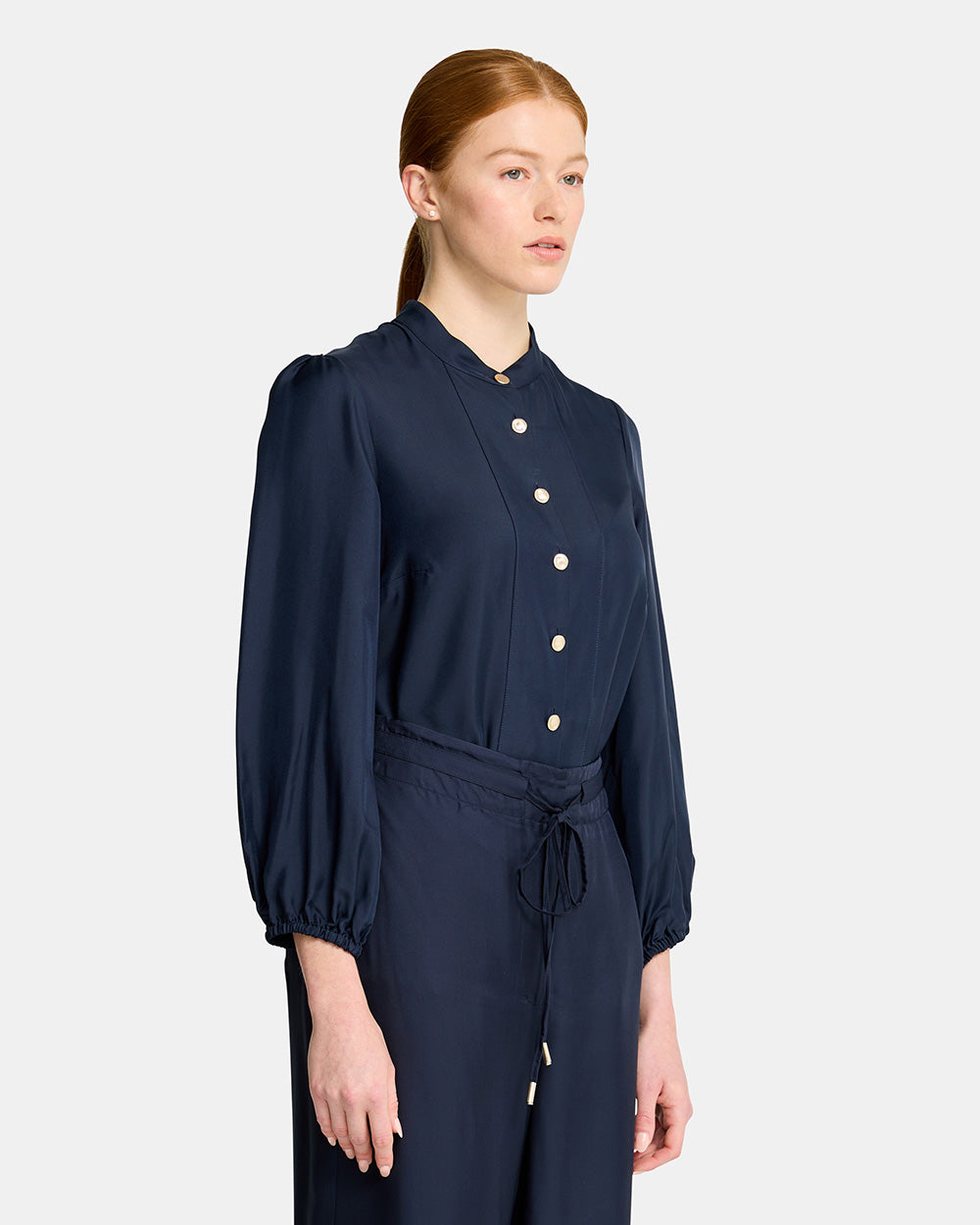 Rosa Blouse - Navy