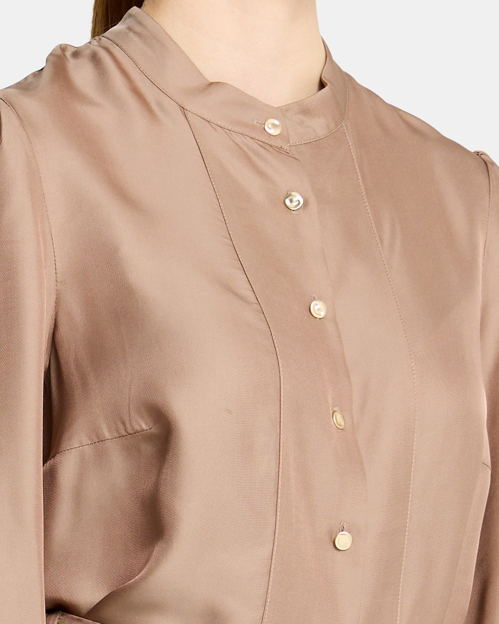 Rosa Blouse - Taupe