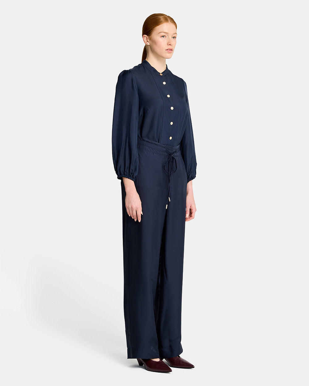 Rosa Blouse - Navy