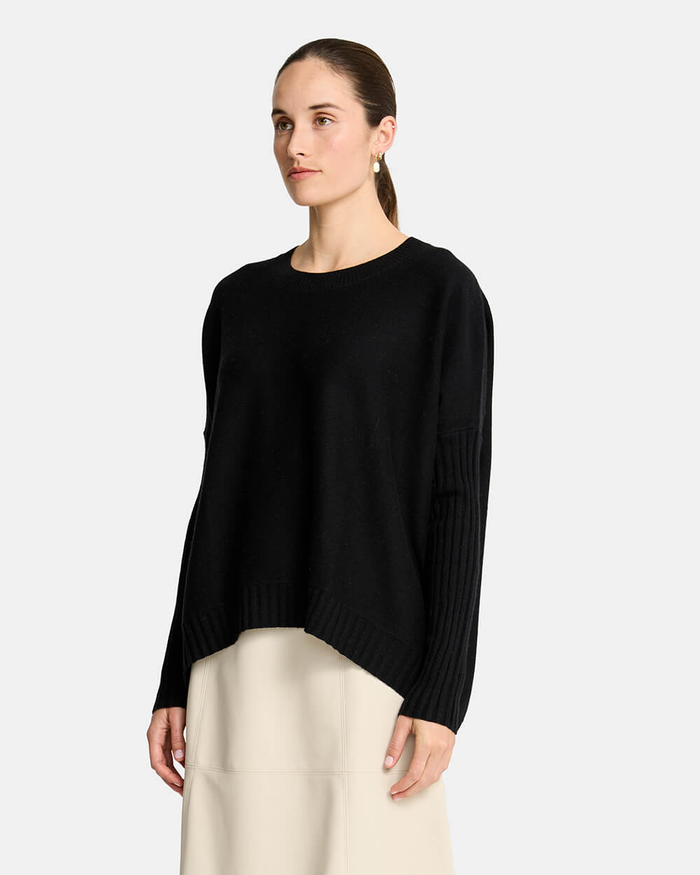 Sadie Crew Neck - Black