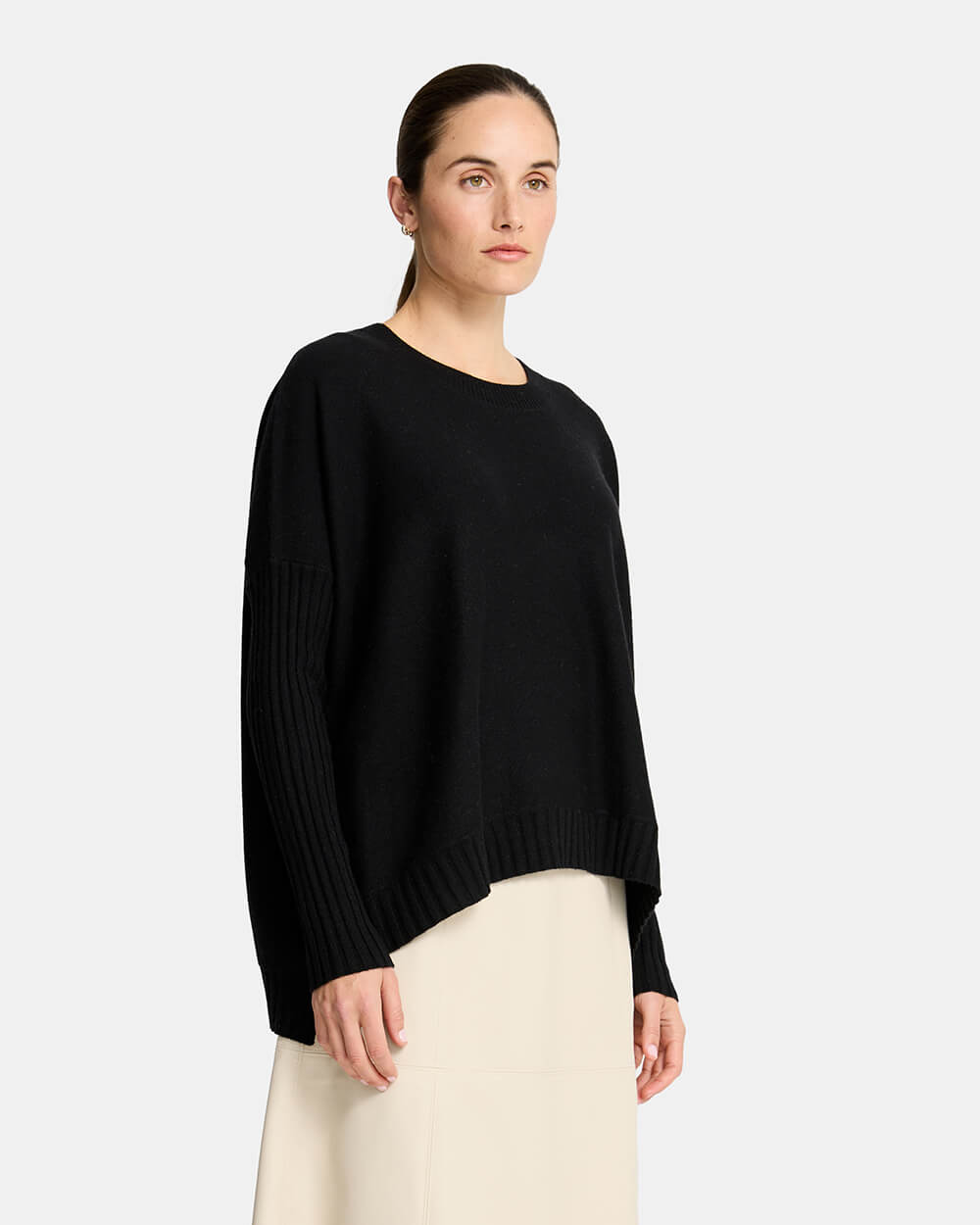 Sadie Crew Neck - Black