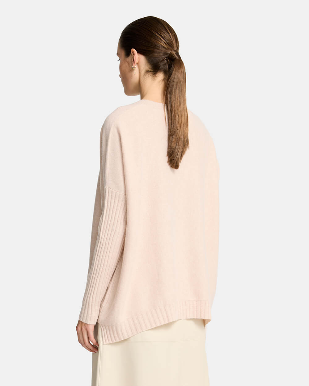 Sadie Crew Neck - Blush